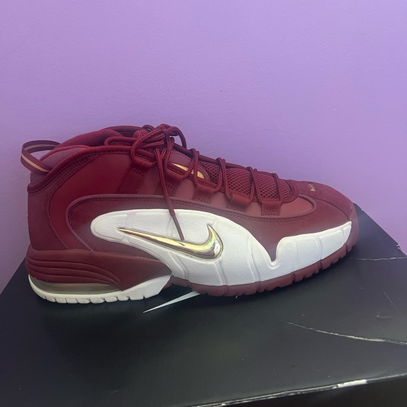 nike air max penny burgundy